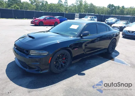 2016 Dodge Charger R/T Scat Pack z USA, uszkodzony, nr VIN 2C3CDXGJ6GH301780